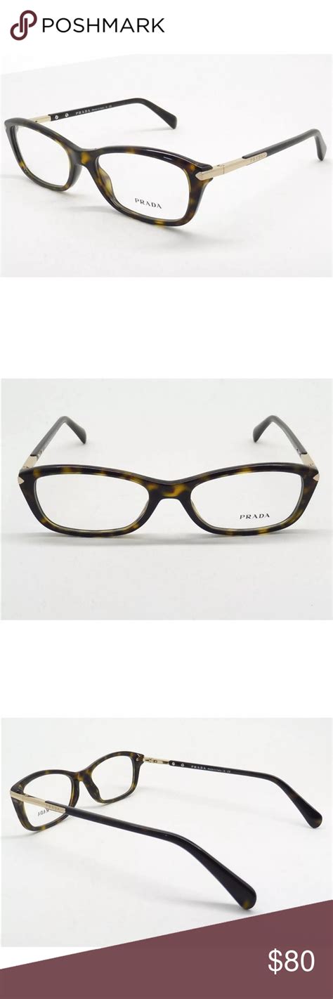 PRADA Eyeglasses VPR 04p Havana 2au